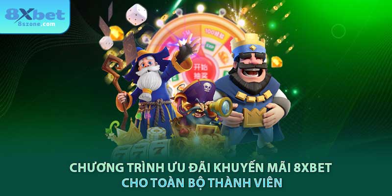 Chương trình ưu đãi khuyến mãi 8sbet cho toàn bộ thành viên