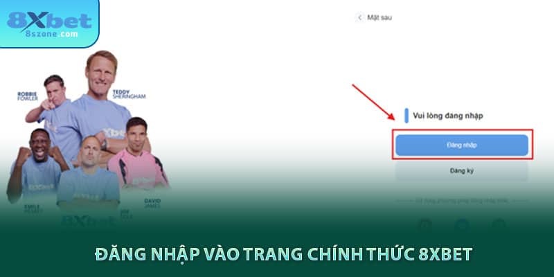 Đăng nhập vào trang chính thức 8sbet