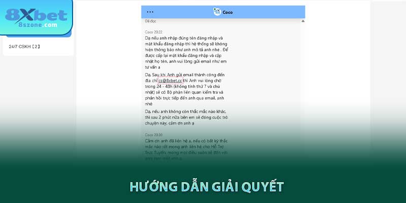8sbet hướng dẫn giải quyết các vấn đề mắc phải của anh em