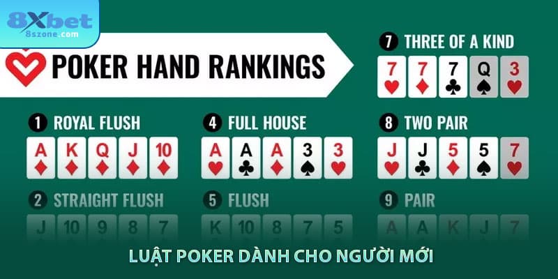 Luật Poker dành cho người mới tại 8sbet